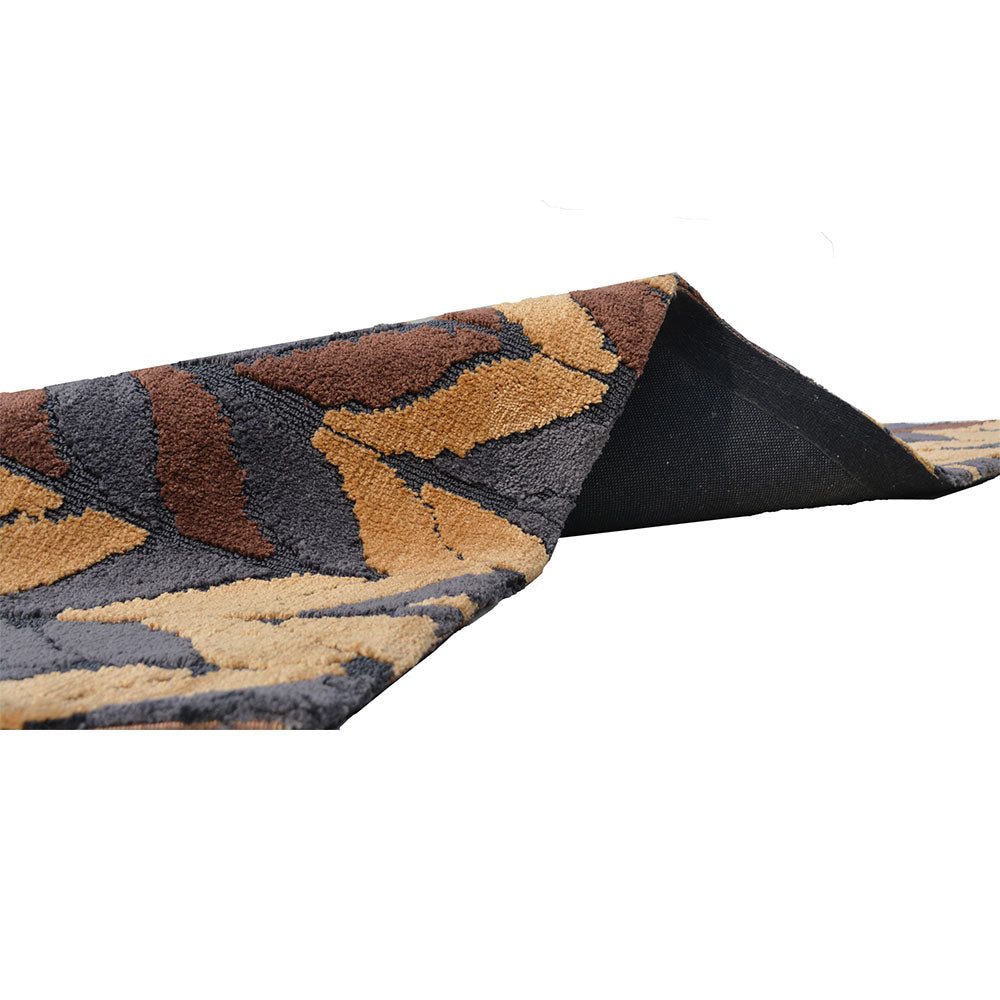 Rugs, (Presto), ICKC12C4X6, Multicolor Abstract Polyester Carpet-VT15930-48X72 inches