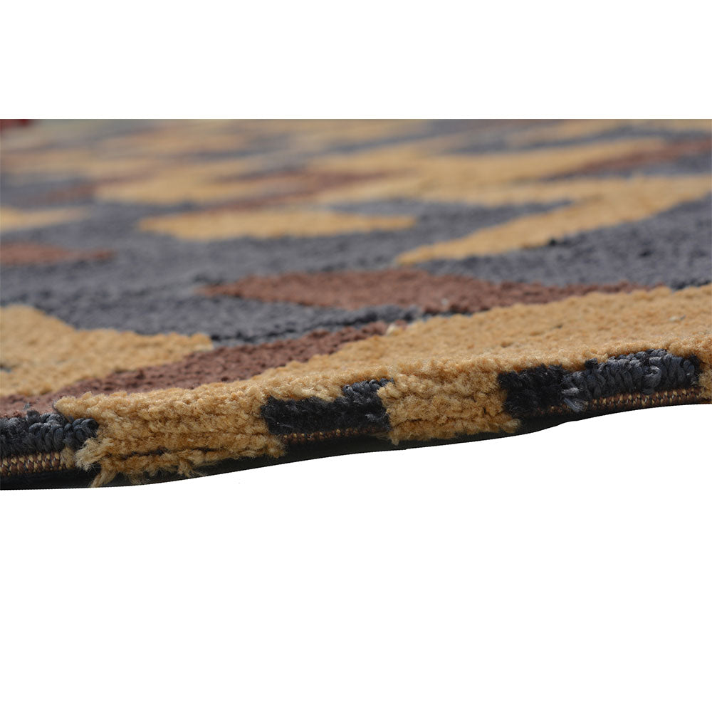 Rugs, (Presto), ICKC12C5X8, Multicolor Abstract Polyester Carpet-VT15930-60X96 inches