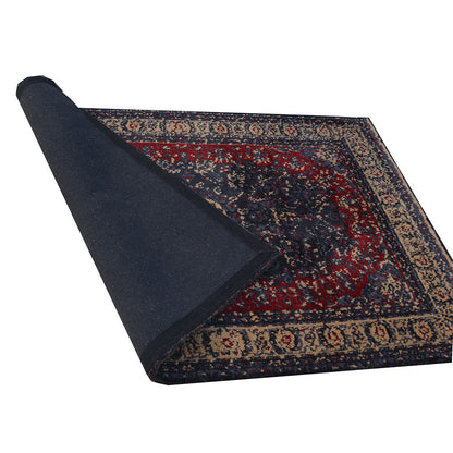 Rugs, (Presto), ICKC131C5X8, Red & Beige Ethnic Polyester Carpet-VT15931-60X96 inches