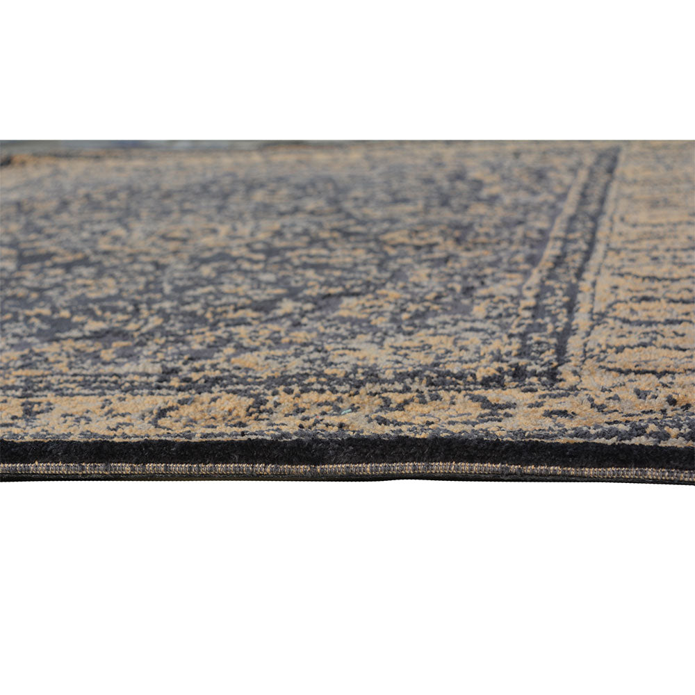 Rugs, (Presto), ICKC135C4X6, Blue & Beige Ethnic Polyester Carpet-VT15932-48X72 inches