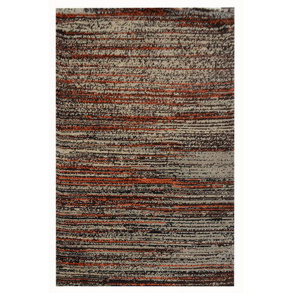 Rugs, (Presto) ICKC156C2X5, Multicolor Stripes Polyester Carpet-VT15937-22X55 inches