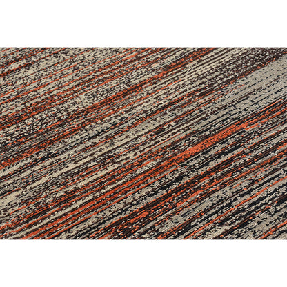 Rugs, (Presto), ICKC156C3X5, Multicolor Stripes Polyester Carpet-VT15937-36X60 inches