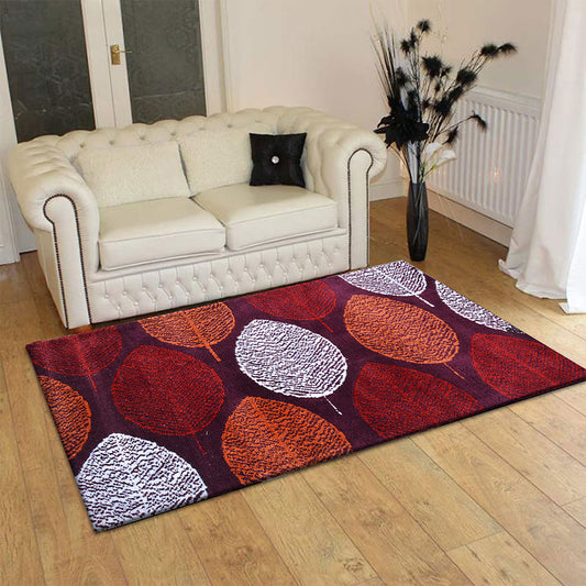 Rugs, (Presto), ICKC167C4X6, Brown & Beige Floral Polyester Carpet-VT15938-48X72 inches