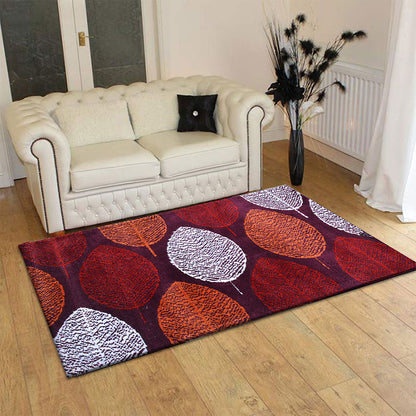 Rugs, (Presto) ICKC167C2X5, Brown & Beige Floral Polyester Carpet, Rugs - VT 15938