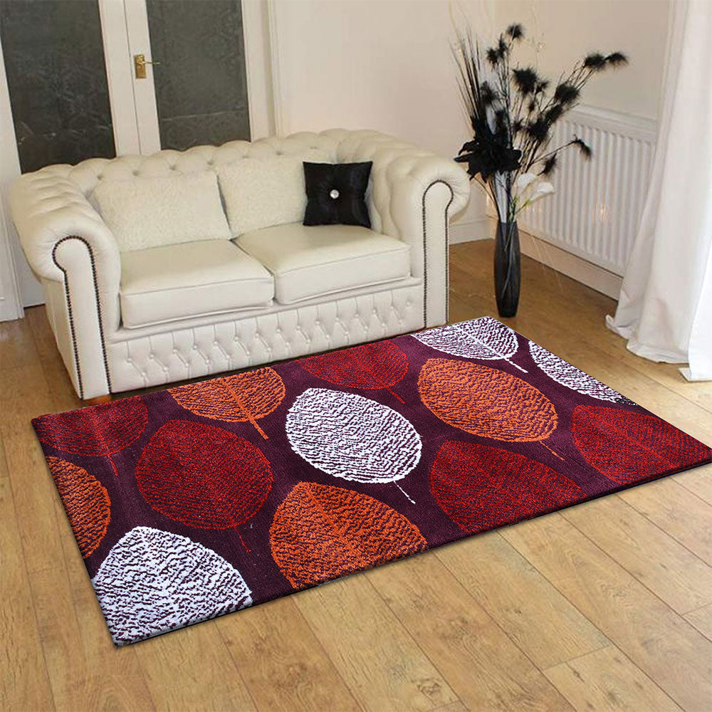 Rugs, (Presto), ICKC156C6X9, Multicolor Stripes Polyester Carpet-VT15937-72X108 inches