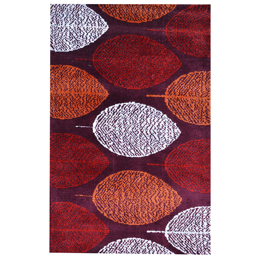 Rugs, (Presto), ICKC167C3X5, Brown & Beige Floral Polyester Carpet-VT15938-36X60 inches