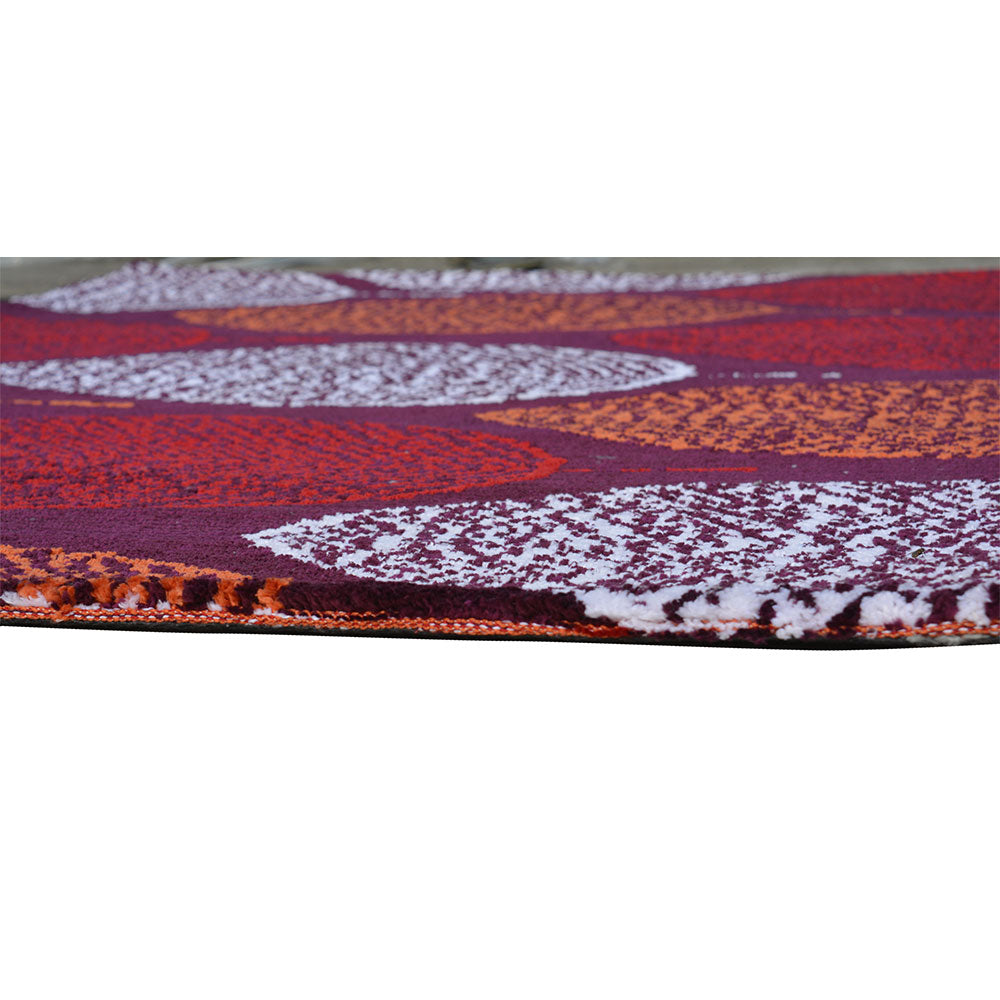 Rugs, (Presto), ICKC167C3X5, Brown & Beige Floral Polyester Carpet-VT15938-36X60 inches