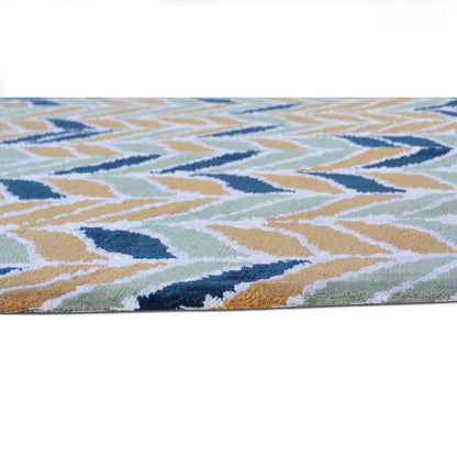 Rugs, (Presto) ICKC19C2X5, Multicolor colour Floral Polyester Carpet - VT15949