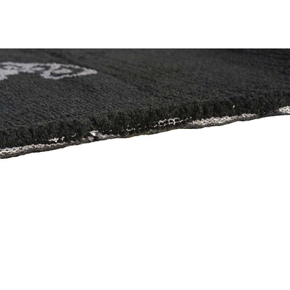 Rugs, (Presto), ICKC355C2X5, Black, White and Grey Abstract Polyester Carpet, Rugs -VT-15989