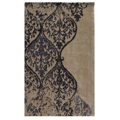 Rugs, (Presto), ICKC35C2X5, Beige colour Abstract Polyester Carpet, Rugs -VT-15990