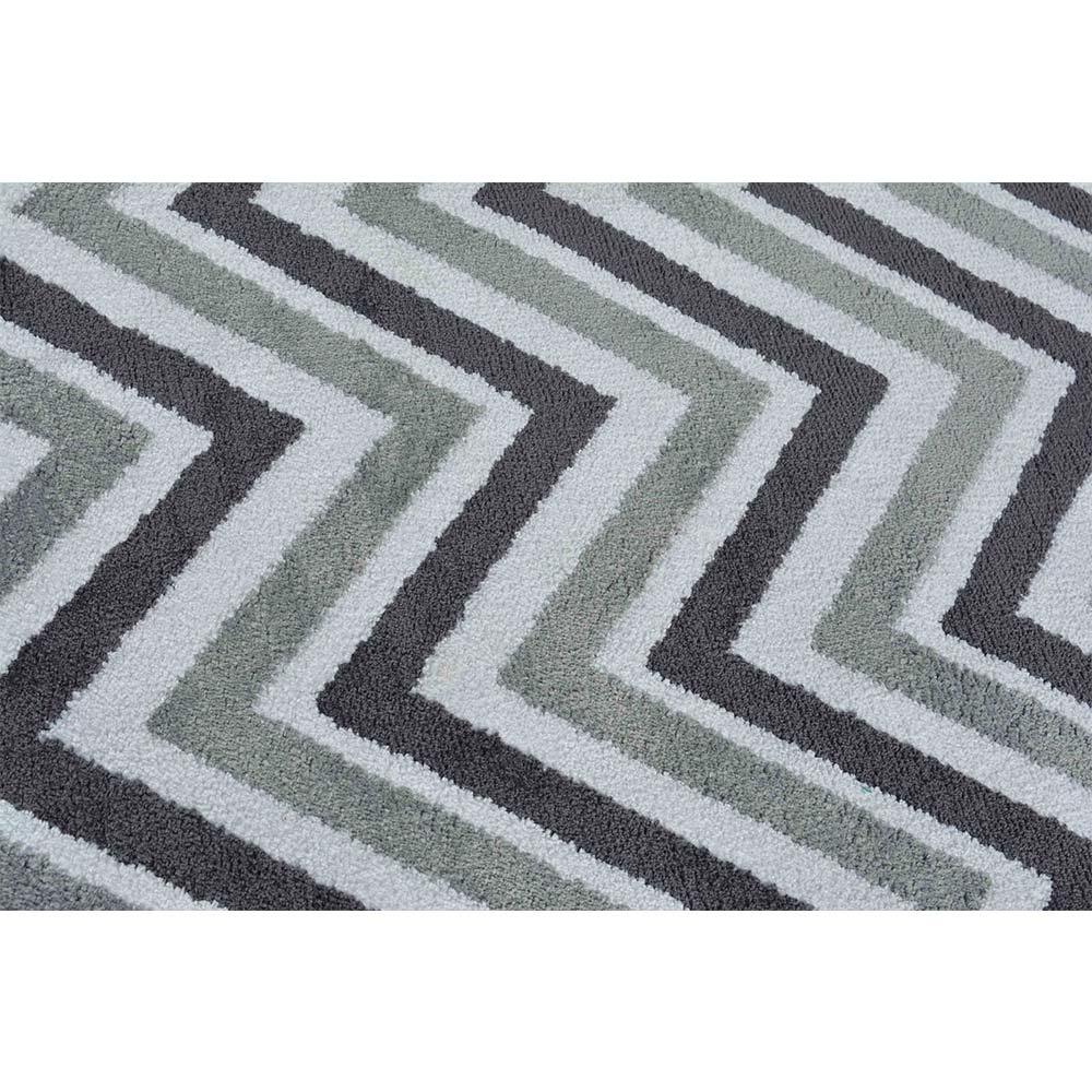 Rugs, (Presto), ICKC385C2X5, Grey and White Abstract Polyester Carpet, Rugs -VT-15995