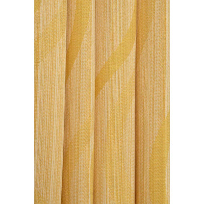 Curtain, (Presto) ICMMC15_LD2, Light Gold Color Geometrical Long Door curtain Set of 2 (44 X 108 inches), Curtain-VT-16014-44X108 inches