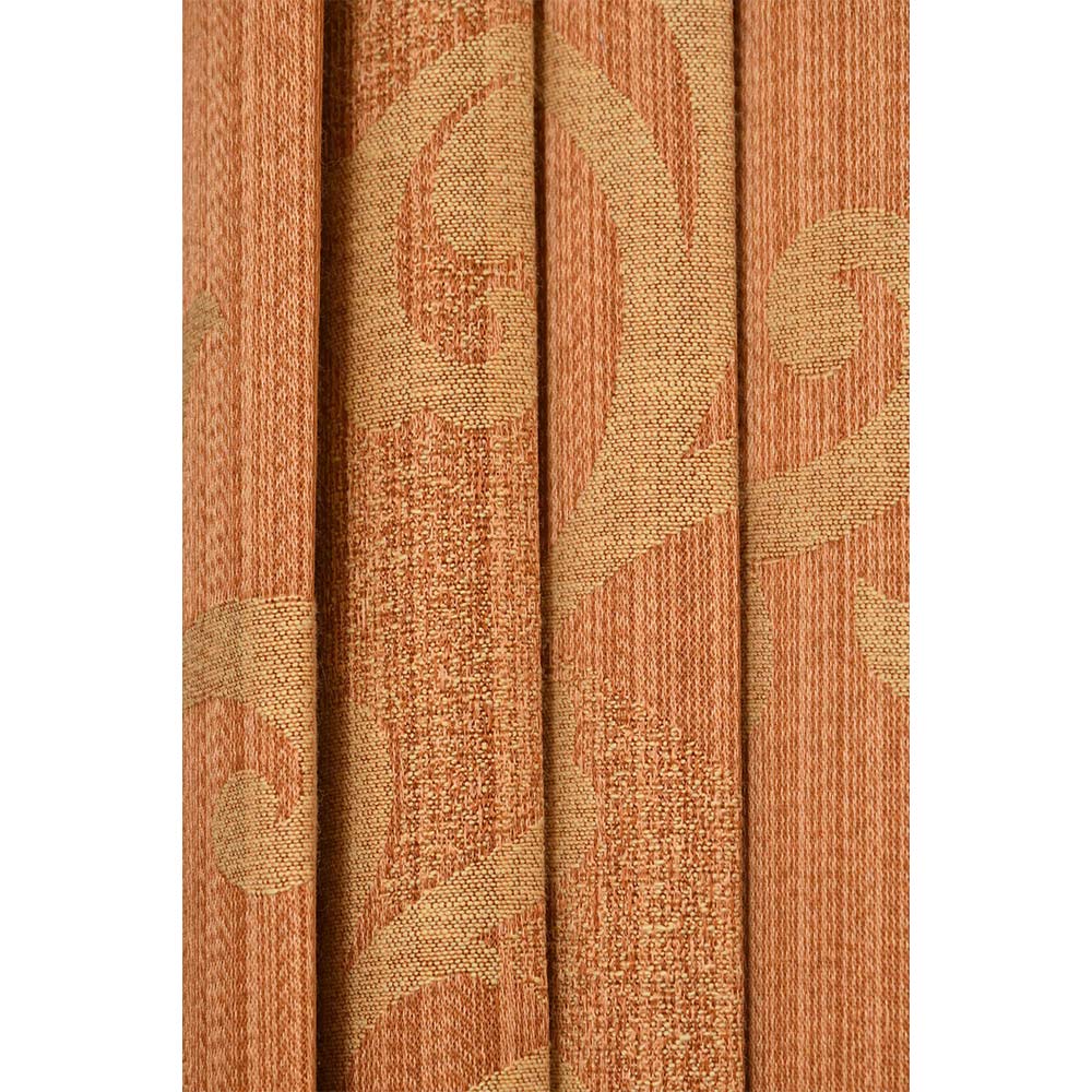 Curtain, (Presto) ICMMC32_LD2, Dark Gold Color Abstract Long Door curtain Set of 2 (44 X 108 inches), Curtain-VT-16017-44X108 inches