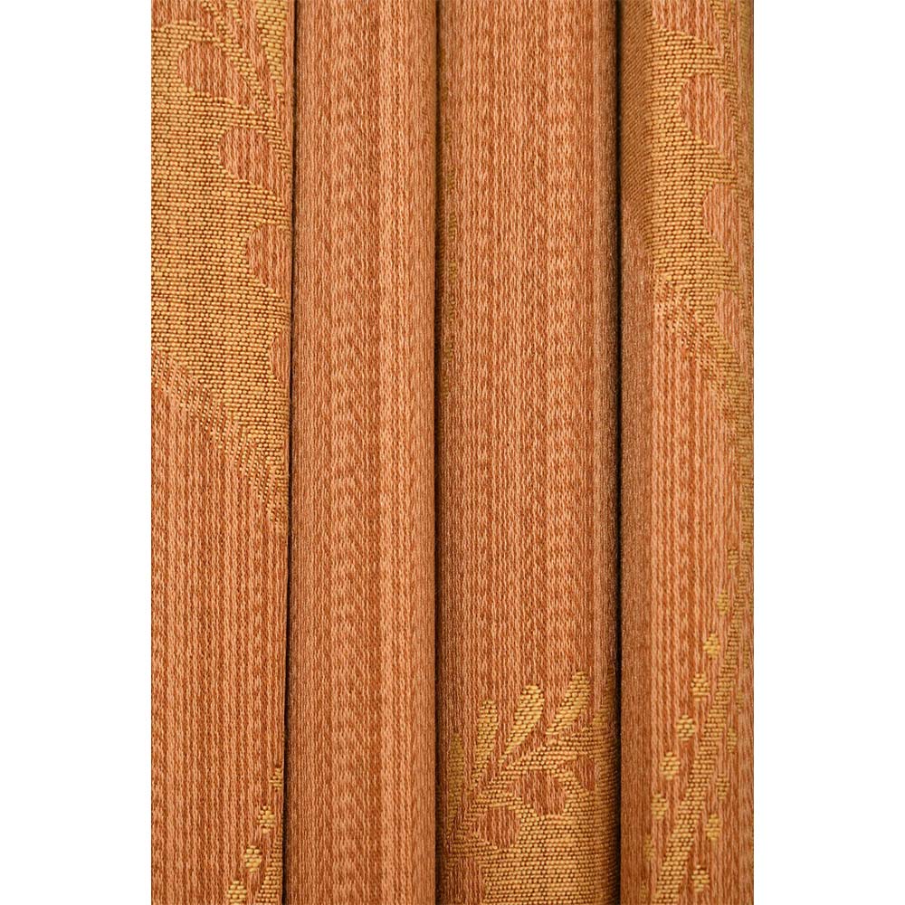 Curtain, (Presto) ICMMC52_D2, Dark Gold Color Abstract Door curtain Set of 2 (44 X 84 inches), Curtain-VT16024