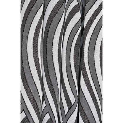 Curtain, (Presto) ICMML1745_LD2, Grey  Color Abstract Long Door curtain Set of 2, Curtain-VT16046-44X108 inches