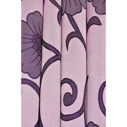 Curtain, (Presto) ICMML1764_LD2,  Pink Color Floral Long Door curtain Set of 2, 44 X 108 inches, Curtain-VT16061-44X108 inches