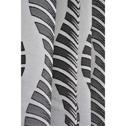 Curtain, (Presto) ICMML1775_W2, Black Color Abstract Window curtain Set of 2, Curtain-VT16071-44X60 inches