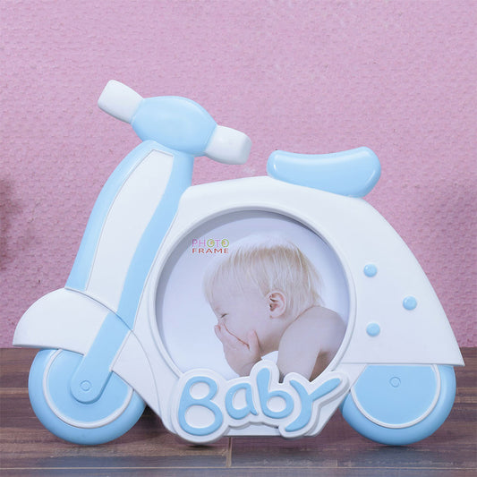 Photo Frame, AVA-HT-12a(A Vintage Affair), Baby Scooter Photo Frame - Blue, Photo Frame - VT16100