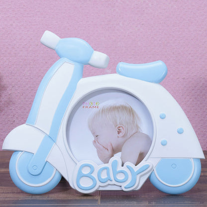 Photo Frame, AVA-HT-12a(A Vintage Affair), Baby Scooter Photo Frame - Blue, Photo Frame - VT16100