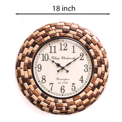 Wall Clock, NP-015 (NAVIKA PRODUCTION), 
Antique Wooden Clock, Wall Clock - VT2252