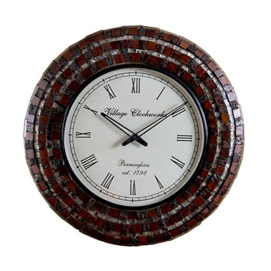 Wall Clock, NP-013 (NAVIKA PRODUCTION), 
Antique Wooden Clock, Wall Clock - VT2255