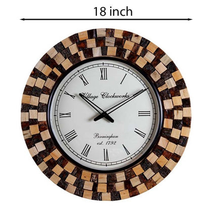 Wall Clock, NP-013 (NAVIKA PRODUCTION), 
Antique Wooden Clock, Wall Clock - VT2256