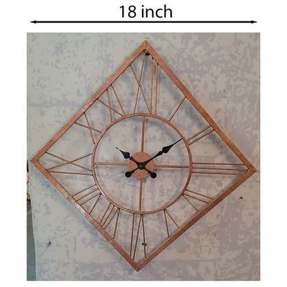 Wall Clock, NP-017 (NAVIKA PRODUCTION), 
Antique Iron Rectangle Clock, Wall Clock - VT2258