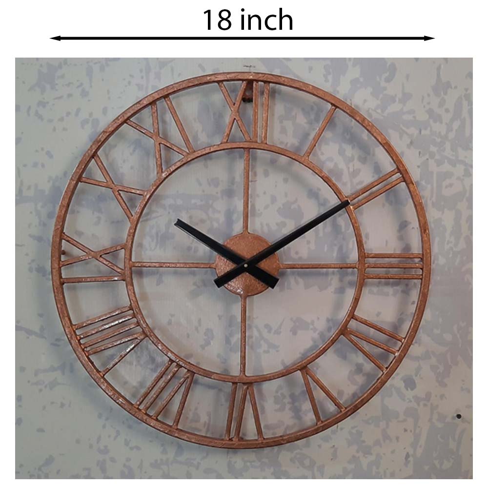 Wall Clock, NP-018 (NAVIKA PRODUCTION), 
Antique Iron Round Clock, Wall Clock - VT2259