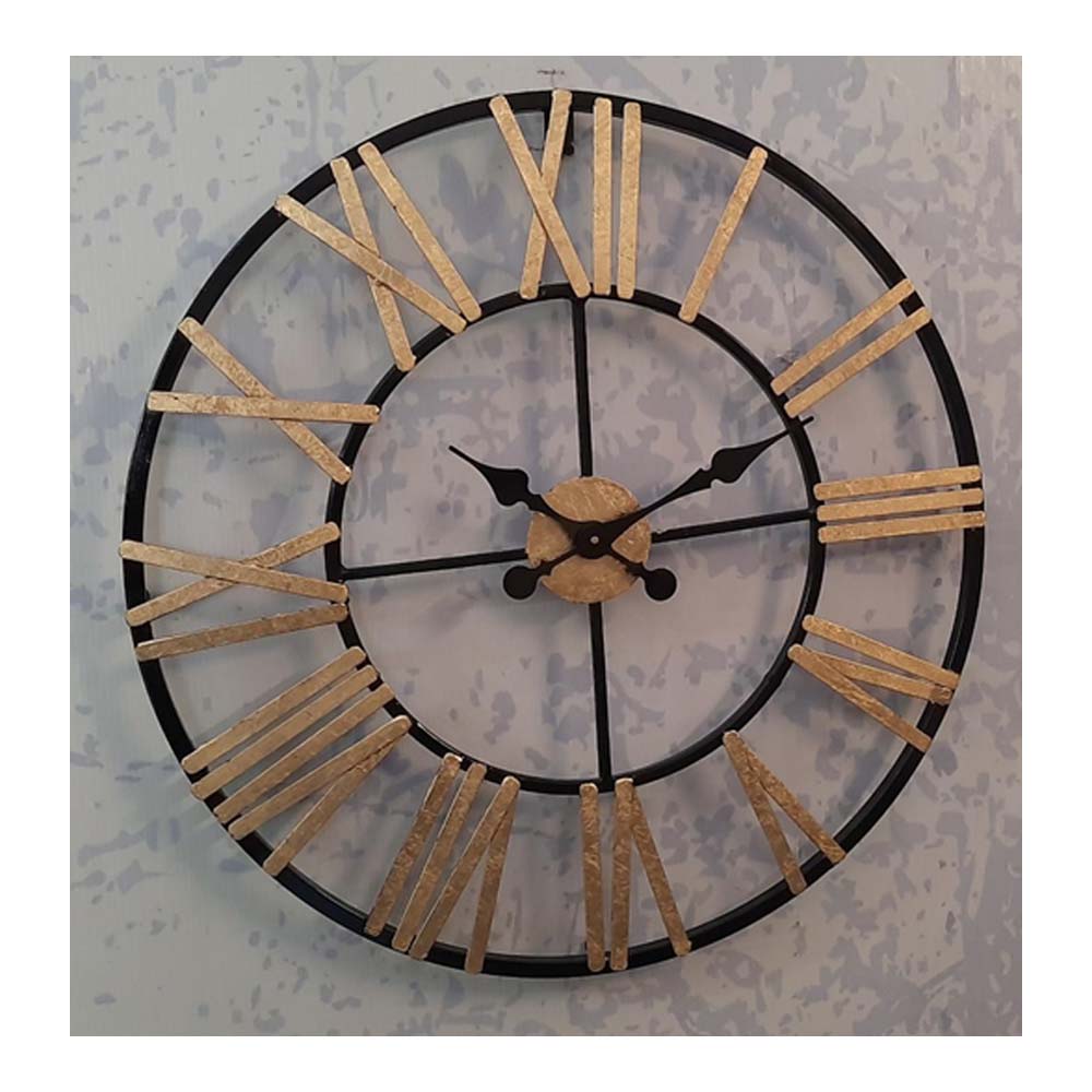 Wall Clock, NP-018 (NAVIKA PRODUCTION), 
Antique Iron Round Clock, Wall Clock - VT2267