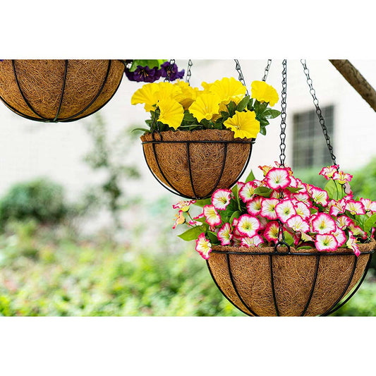 Hanging Plant (COIRGARDEN) � Coir Hanging Basket/Planter � 6 Inch-Pack of 4, hanging plant - VT 2268