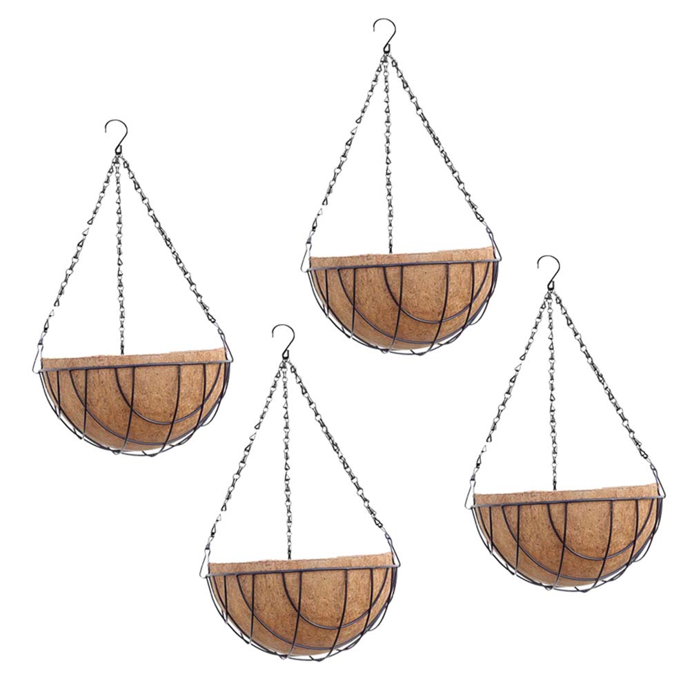 Hanging Plant (COIRGARDEN) � Coir Hanging Basket/Planter � 6 Inch-Pack of 4, hanging plant - VT 2268