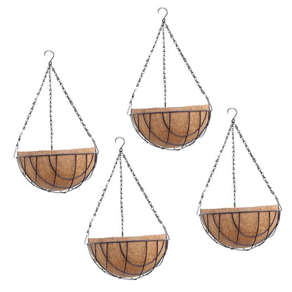 Hanging Plant (COIRGARDEN) � Coir Hanging Basket/Planter � 6 Inch-Pack of 4, hanging plant - VT 2268