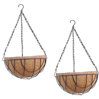 Hanging Plant (COIRGARDEN) � Coir Hanging Basket/Planter � 8 Inch-Pack of 2, hanging plant - VT 2270