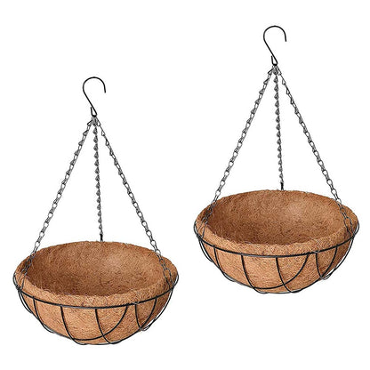 Hanging Plant (COIRGARDEN) � Coir Hanging Basket/Planter � 10 Inch-Pack of 2, hanging plant - VT 2272