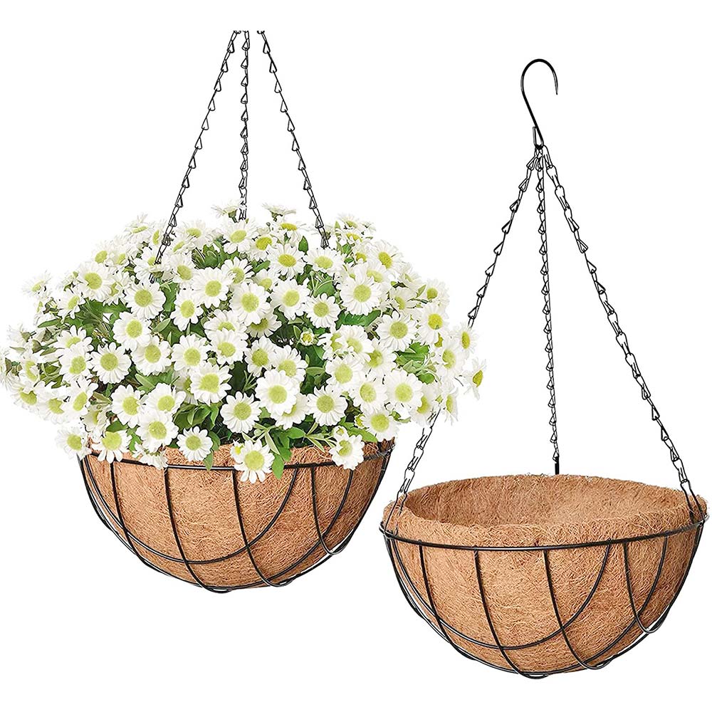 COIRGARDEN � Coir Hanging Basket/Planter � 10 Inch-Pack of 4, hanging plant - VT 2273