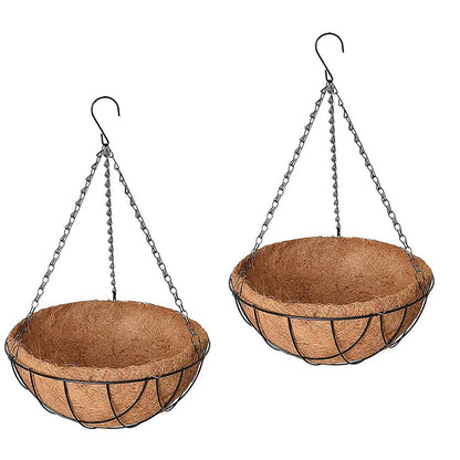 Hanging Plant (COIRGARDEN) � Coir Hanging Basket/Planter � 12 Inch-Pack of 2, hanging plant - VT 2274