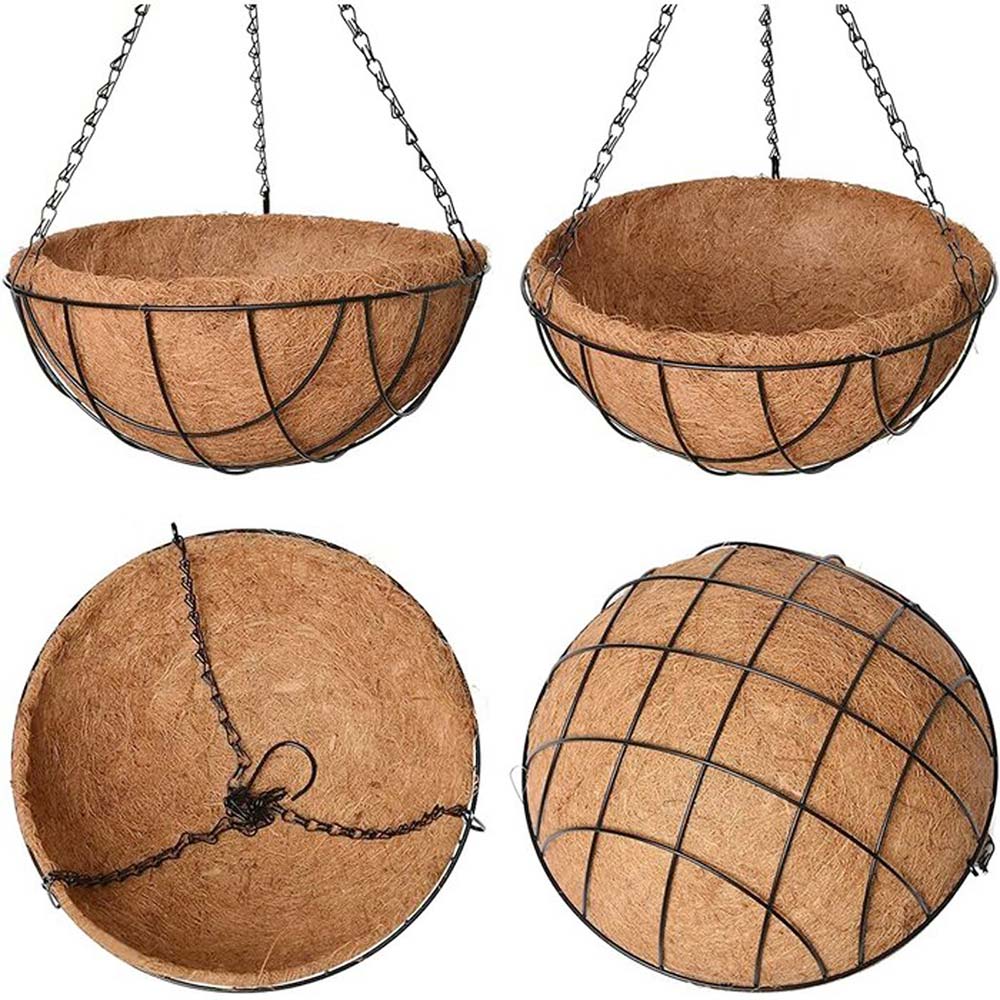 Hanging Plant (COIRGARDEN) � Coir Hanging Basket/Planter � 12 Inch-Pack of 2, hanging plant - VT 2274