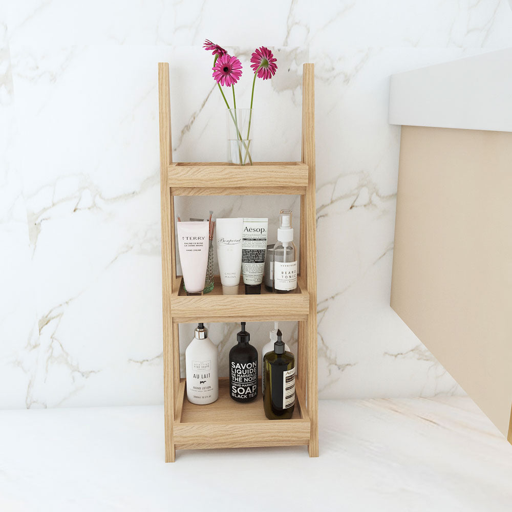 Toilet Accessory, Storage Rack, Bathroom Rack, Solid Wood Rack, Toilet Accessory - VT2333