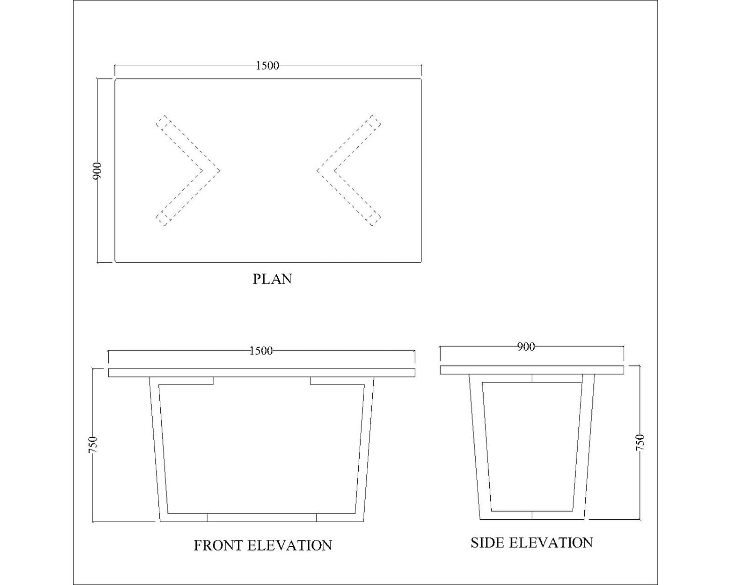 Buy White Dining Table with Golden MS Legs for Living Room - VT3059