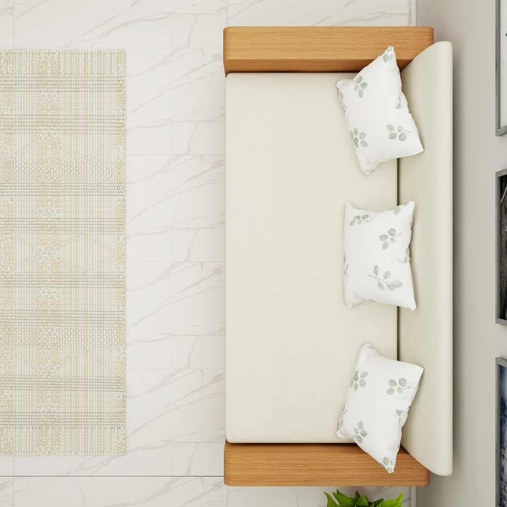 Sofa Cum Beds, Sofa Cum Beds in White Color, Sofa Cum Beds with Storage, Sofa Cum Beds - VT4067