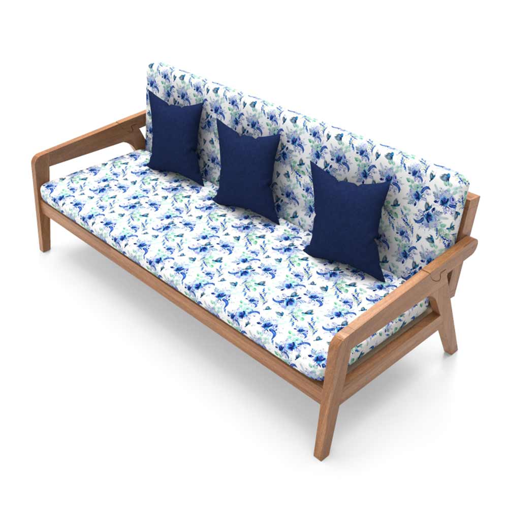 IN2017, Invenzo  Woody Sofa Cum Bed - Smart Convert to Bed with Armrest Flip - Ideal for Guest Room/Living Room - Heavy Duty Structure, Sofa Cum Beds In  Matte Fabric,  Sofa Cum Bed - VT4068