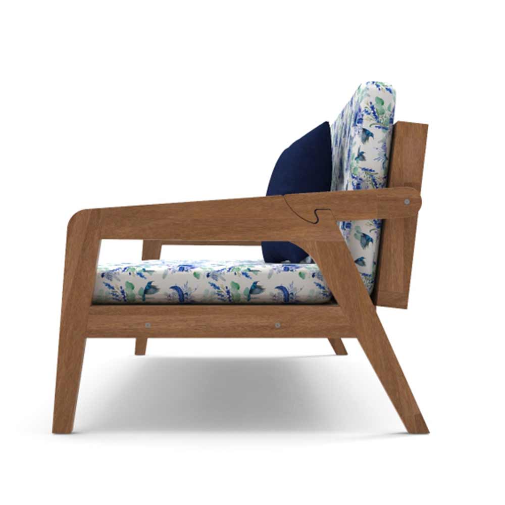 IN2017, Invenzo  Woody Sofa Cum Bed - Smart Convert to Bed with Armrest Flip - Ideal for Guest Room/Living Room - Heavy Duty Structure, Sofa Cum Beds In  Matte Fabric,  Sofa Cum Bed - VT4068