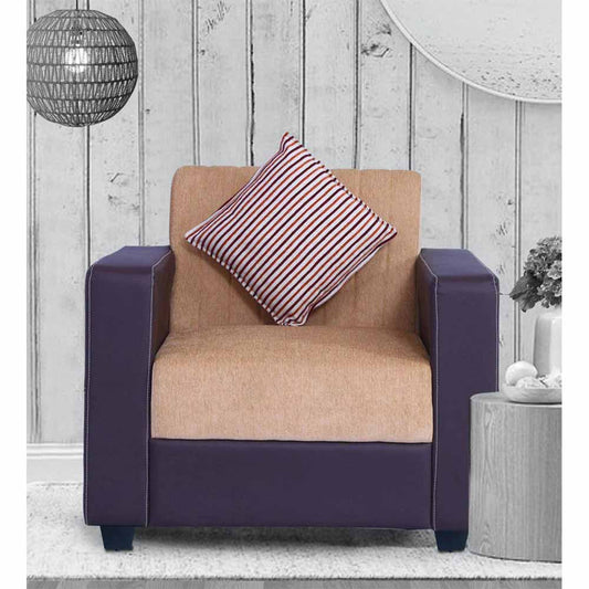 1 Seater Sofa, (FN1675948-S-PM29017) Mubelcasa, Polyester, Rectangle, 1 Seater Sofa - VT4071