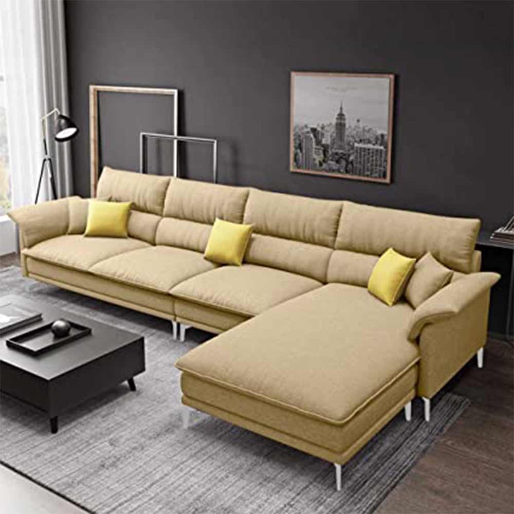 L Shape Sofa, (FN1953552-S-PM29017) Mubelcasa, Fabric, L Shape Sofa - VT4077