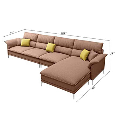 3 Seater Sofa, (FN1953512-S-PM29017) Mubelcasa, Polyester, Rectangle, 3 Seater Sofa - VT4083