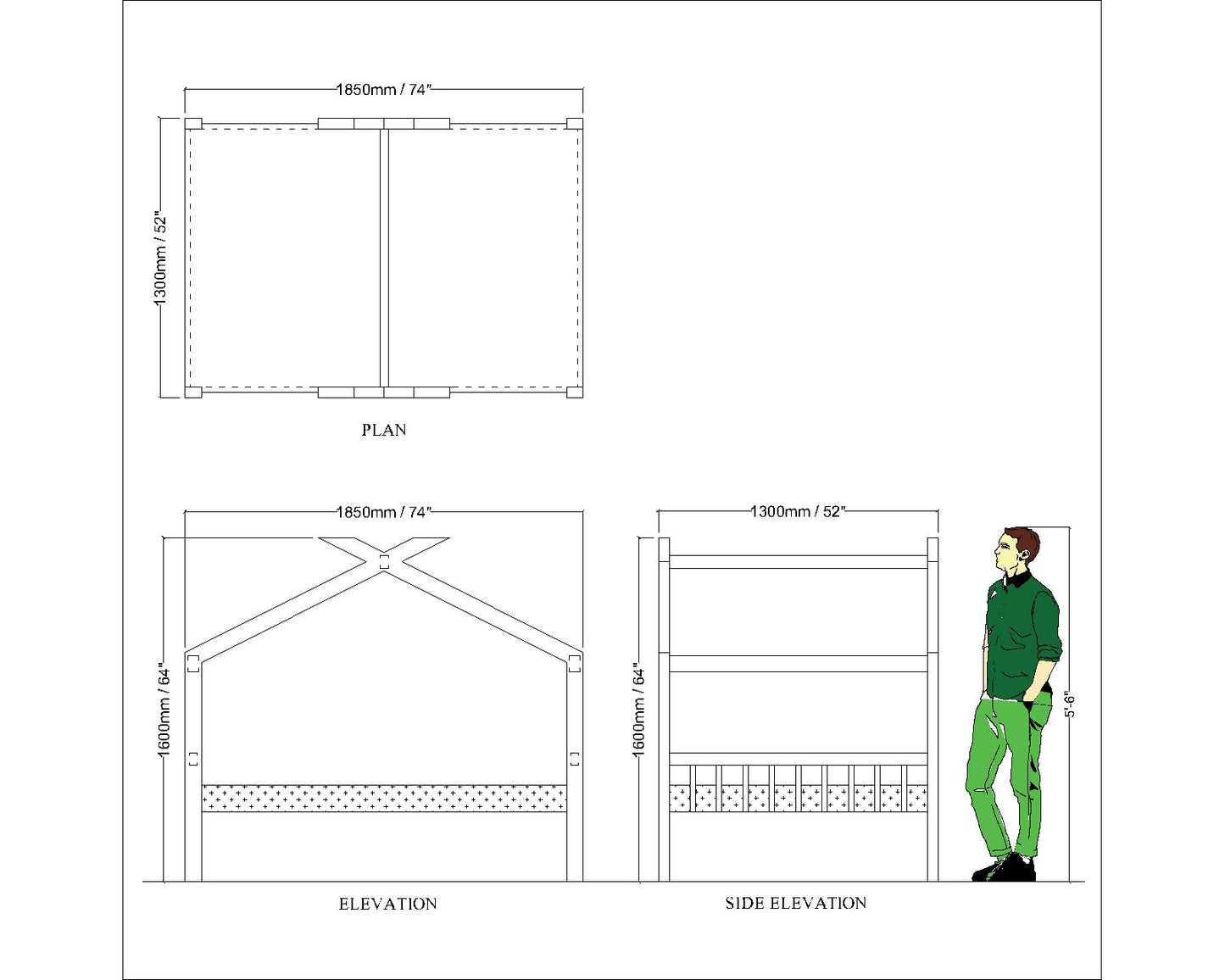 Tent Bed, Tent Bed in White Color, Tent Bed - VT5073