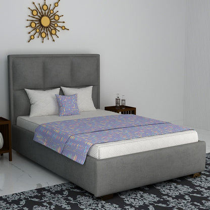 Bed, Queen Size Bed, Bed for Bedroom, Bed in Grey Color, Bed With Golden Legs, Bed - VT5090