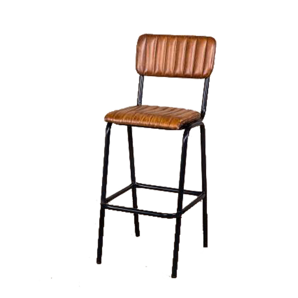 Bar Stool, Black Bar Stool,Bar Stool with Metal Legs, Bar Stool- VT - 6054