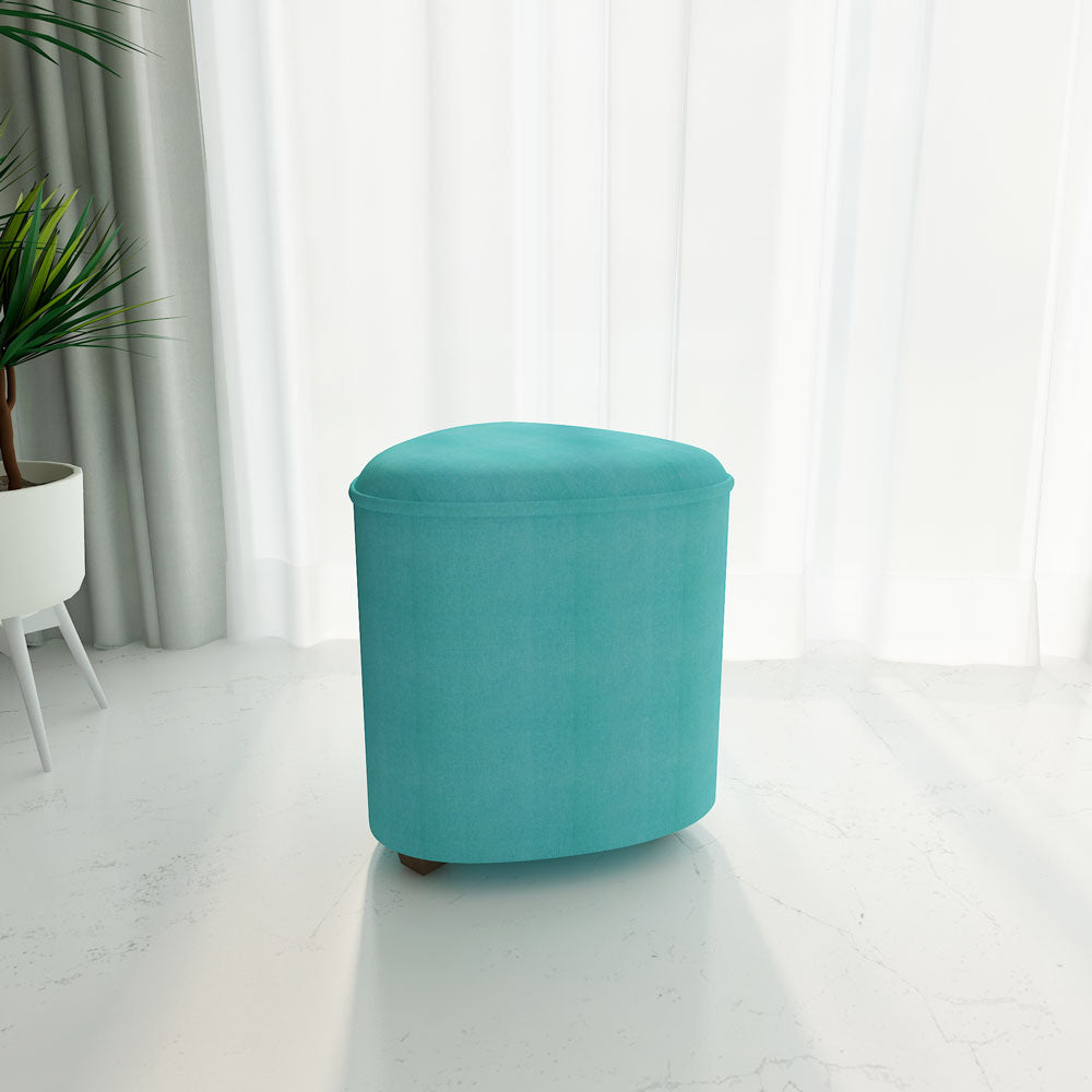 Ottomans, Ottomans in Green Color, Ottomans with Wooden Legs, Ottomans - VT6062