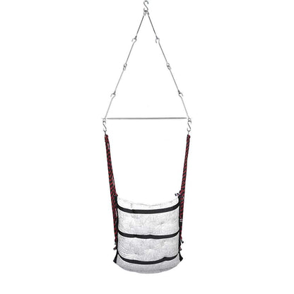 SWING, Swing in White Color, Swing with 1 Rod, Swing with 2 S Hook, Swing with Square Cushion, Swing with Chain, Swing - VT6091